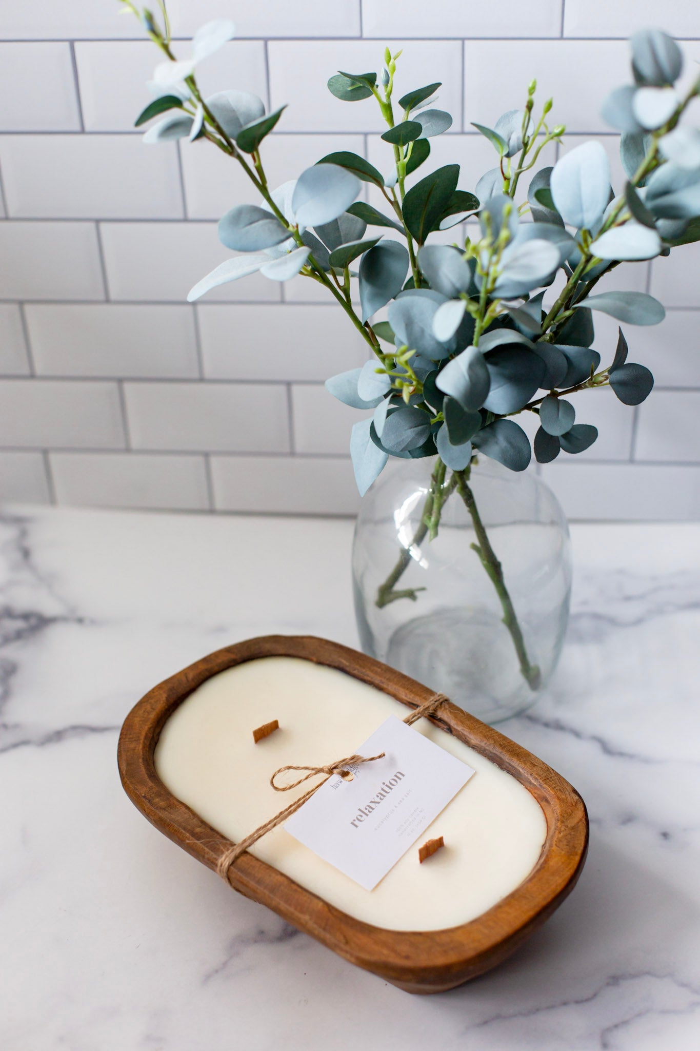 Relaxation Wooden Dough Bowl
