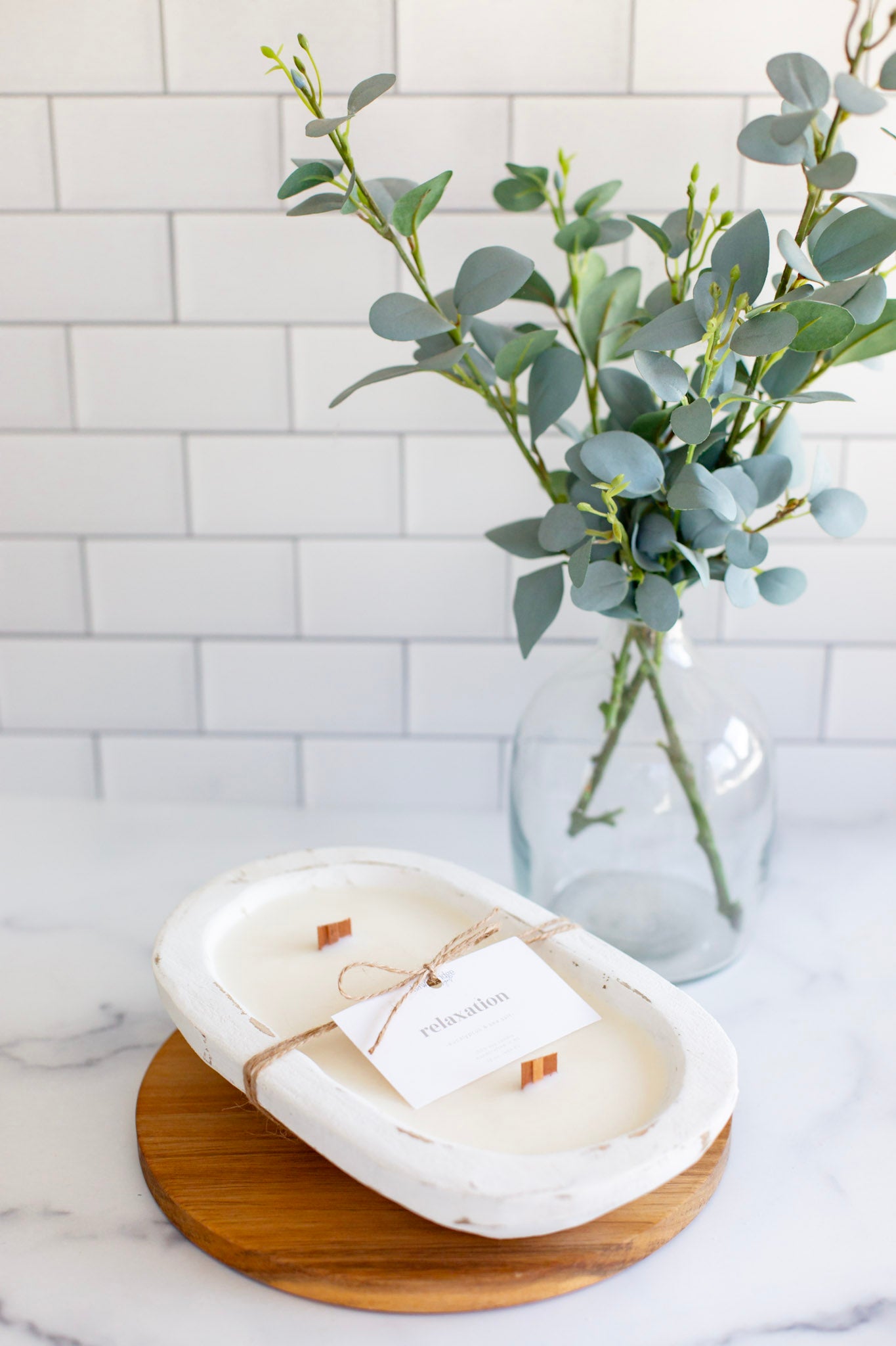 Relaxation Wooden Dough Bowl