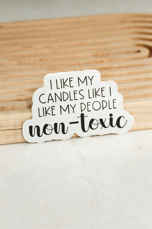 "Non-Toxic" Sticker