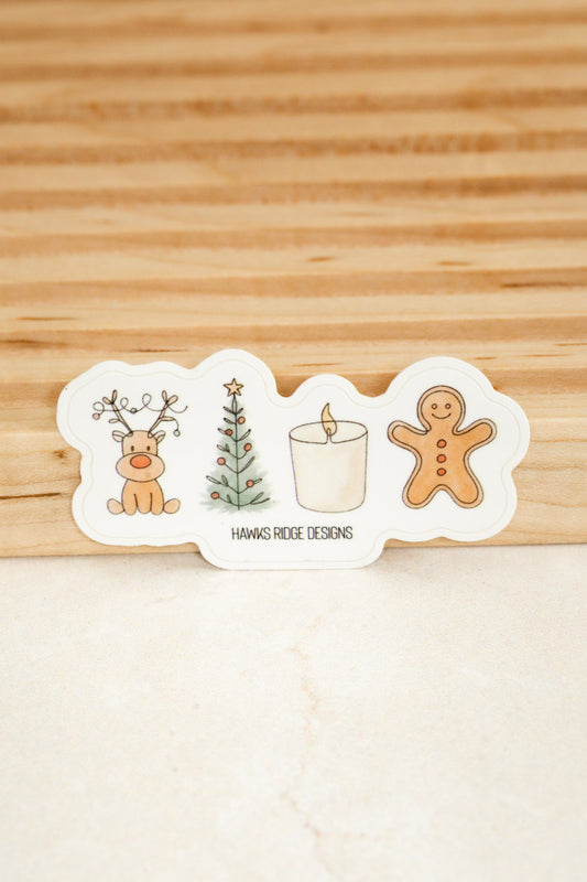 HRD Christmas Sticker