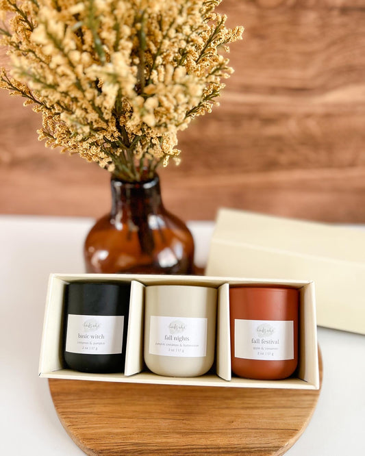 Candle Trio Gift Set