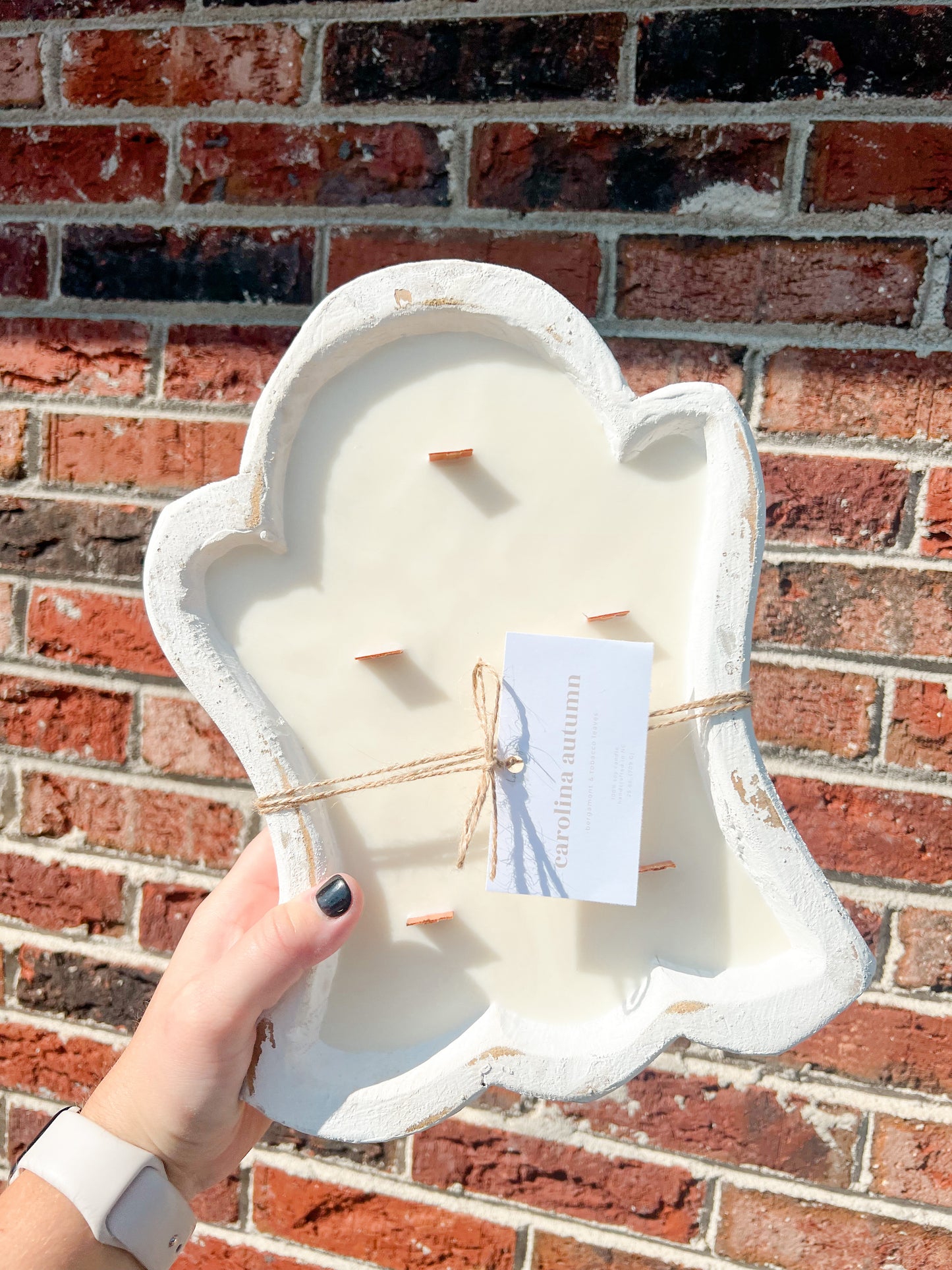 Ghost Wooden Dough Bowl