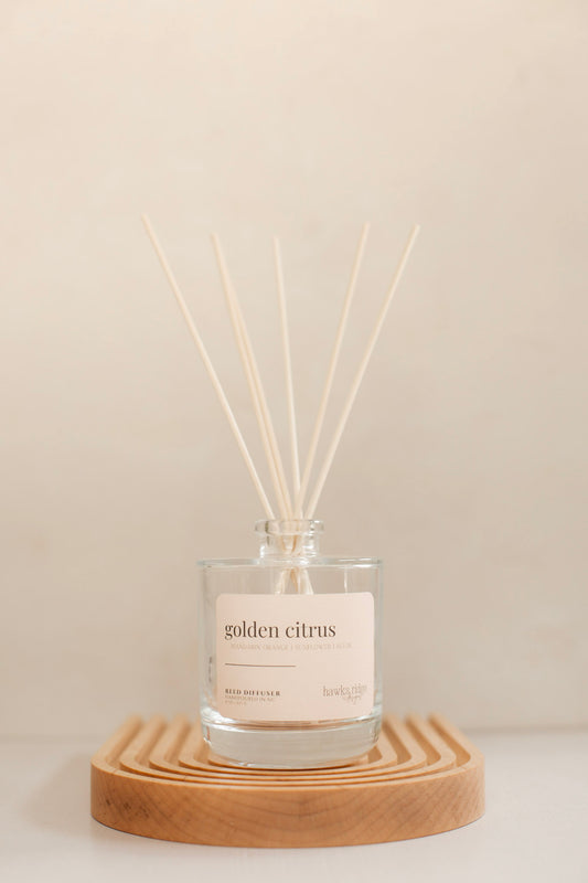 Golden Citrus Reed Diffuser